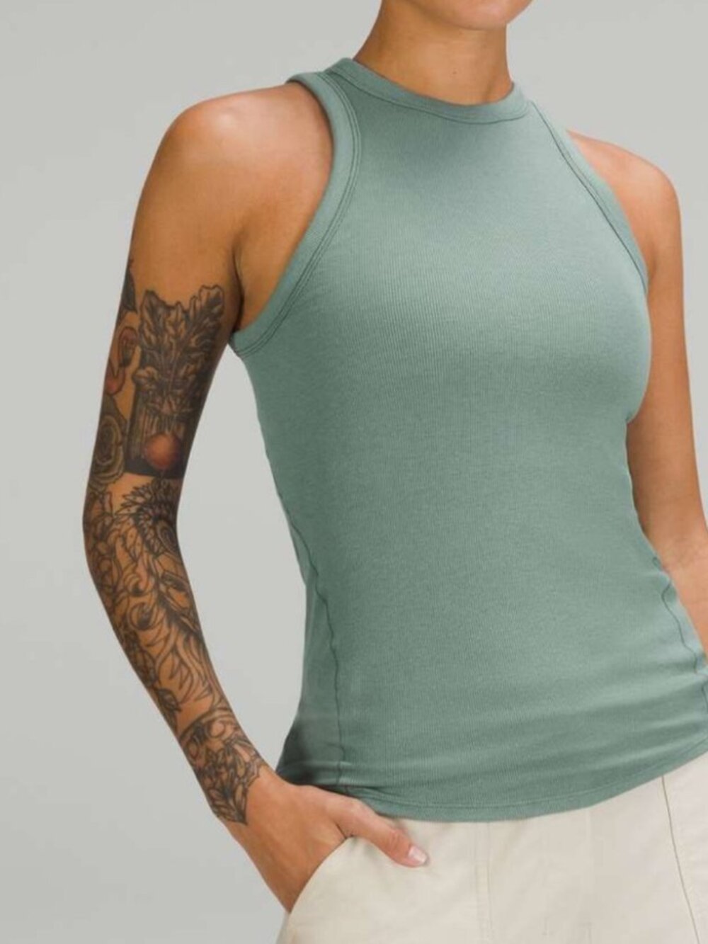 Lululemon Hold Tight Tank Teal 6